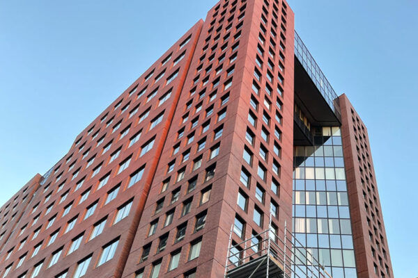 cambridge MA Apollo office building - tall red building